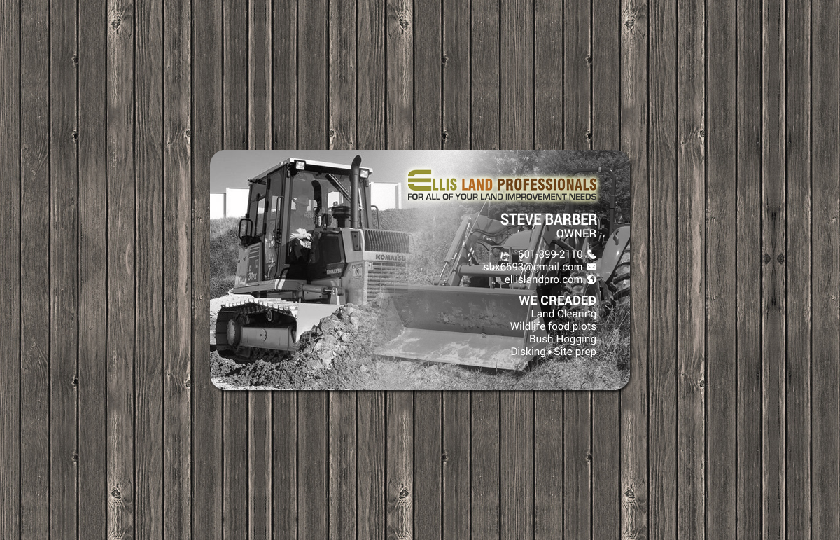 Business Card Design by chandrayaan.creative for S&S Land Improvements | Design #18298148