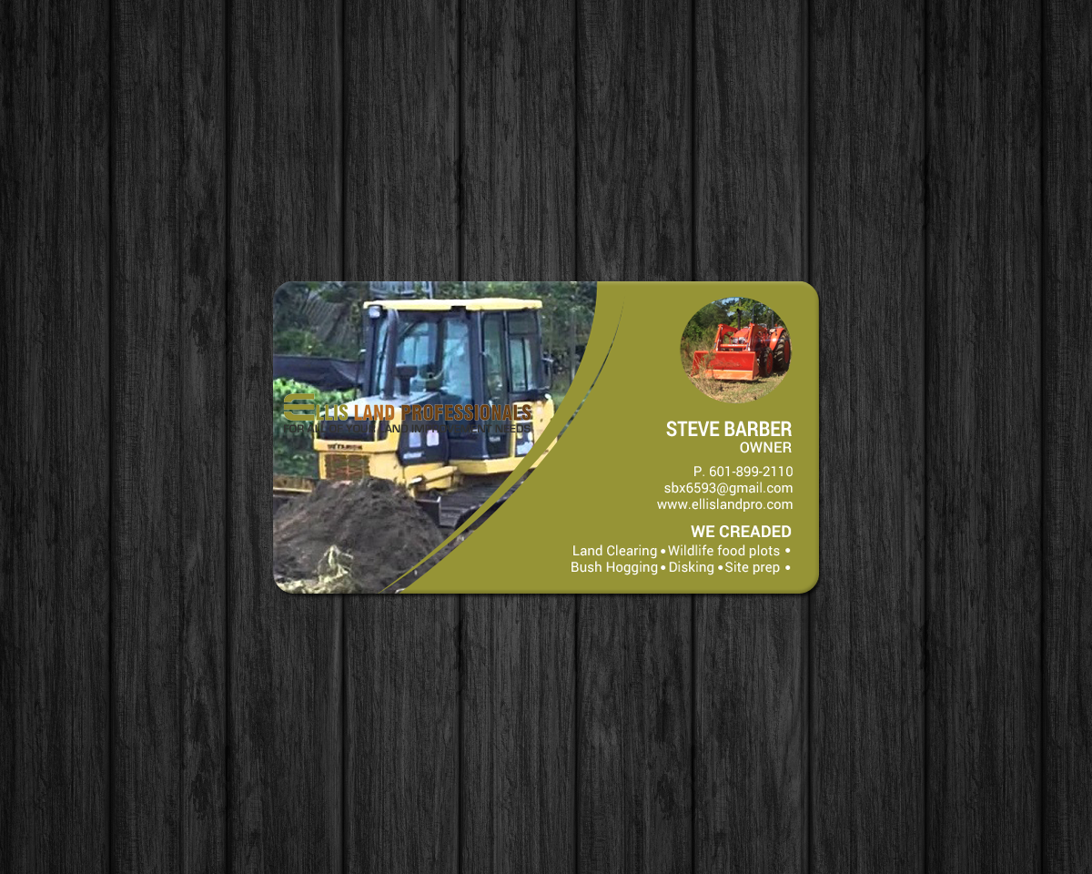 Business Card Design by chandrayaan.creative for S&S Land Improvements | Design #18299705
