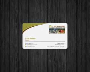 Business Card Design by chandrayaan.creative for S&S Land Improvements | Design: #18300069