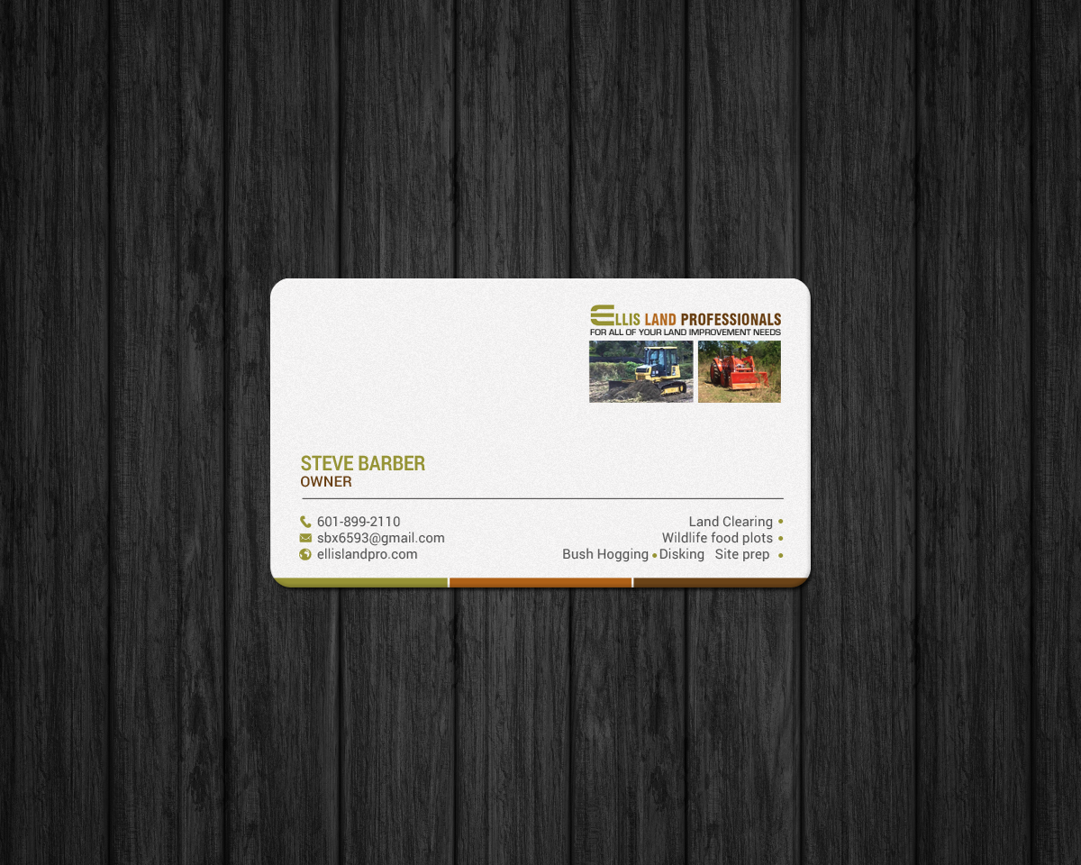 Business Card Design by chandrayaan.creative for S&S Land Improvements | Design #18300070