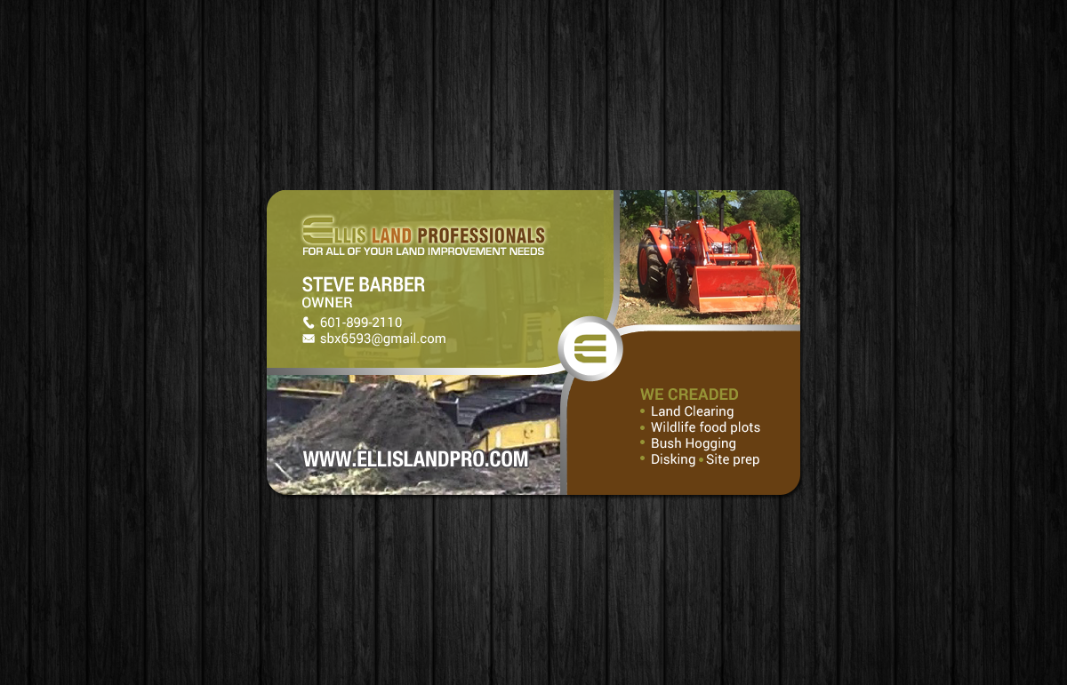 Business Card Design by chandrayaan.creative for S&S Land Improvements | Design #18301328