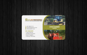 S & S Land Improvements. Business card design | Business Card Design by chandrayaan.creative
