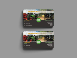 Business Card Design by Hammad mir for S&S Land Improvements | Design: #18307561