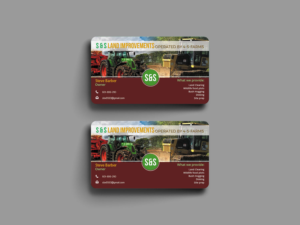 Business Card Design by Hammad mir for S&S Land Improvements | Design: #18307591