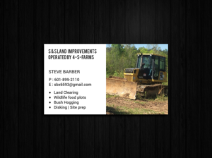 Business Card Design by Tripti Ranjan Gain for S&S Land Improvements | Design: #18296006