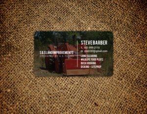 Business Card Design by Tripti Ranjan Gain for S&S Land Improvements | Design: #18296235