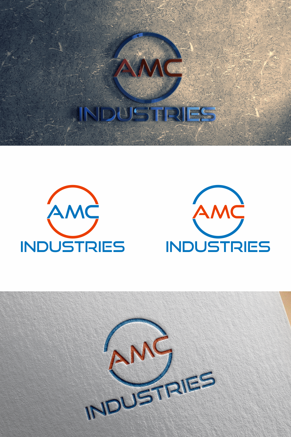 Logo Design by cihuuuuuu 2 for AMC Industries | Design #18343036