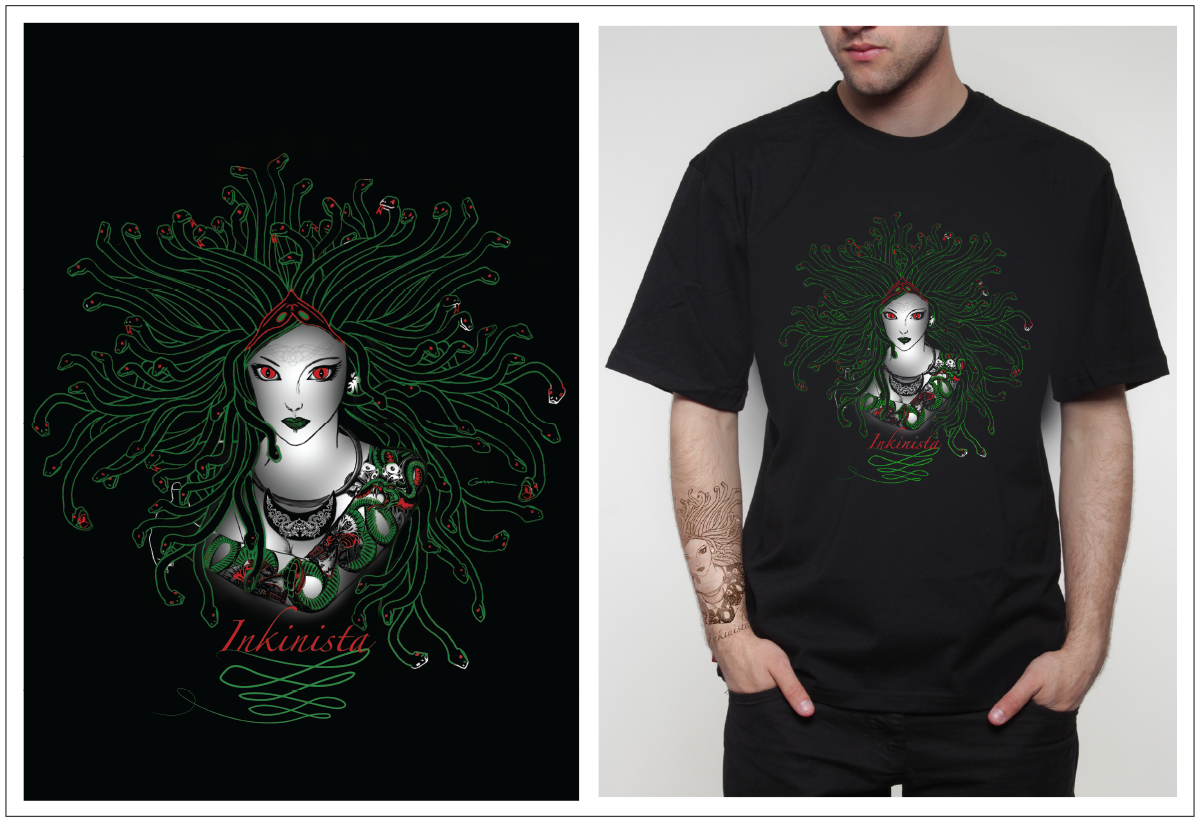 T-shirt Design by Gosza Graphics for AdvancedArtist.com, AdvancedTShirts.com, & CorelDrawLive.com | Design #2803717