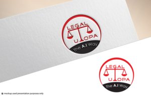 Legal Utopia - The A.I Way | Logo Design by Juli creation
