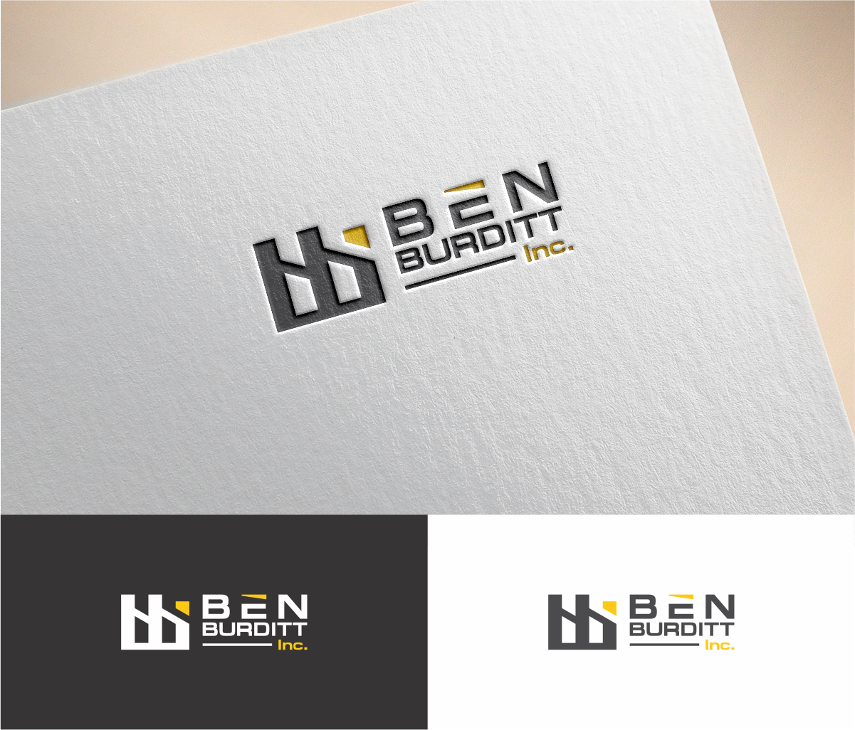 Logo-Design von MKR für Ben Burditt Inc. | Design: #18270308