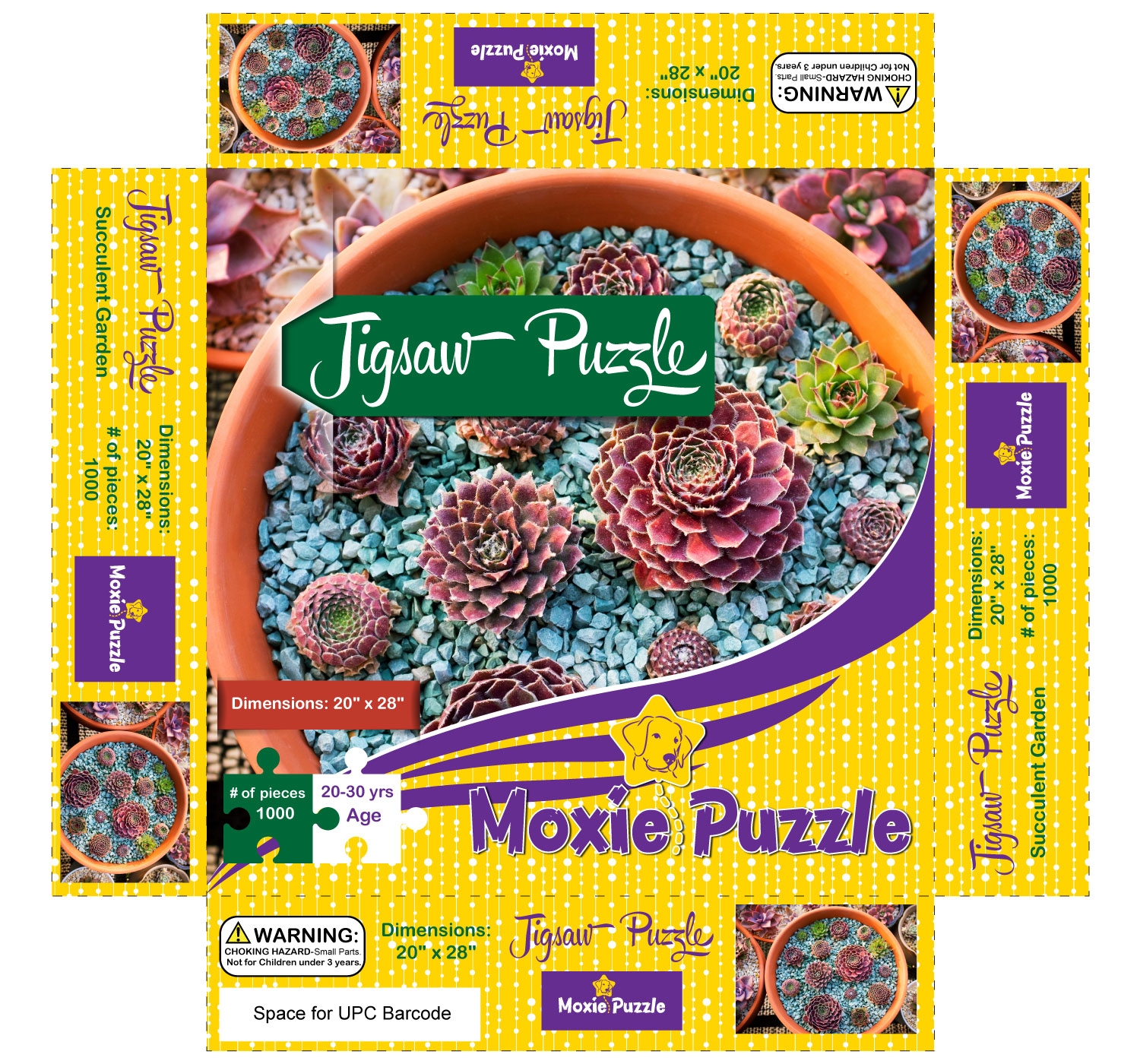 Packaging Design by Parul for Moxie Puzzles | Design #18365915