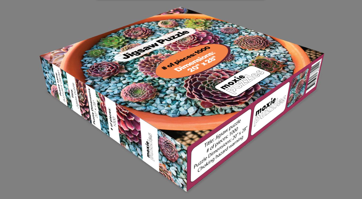 Packaging Design by Lanka Ama for Moxie Puzzles | Design #18304132
