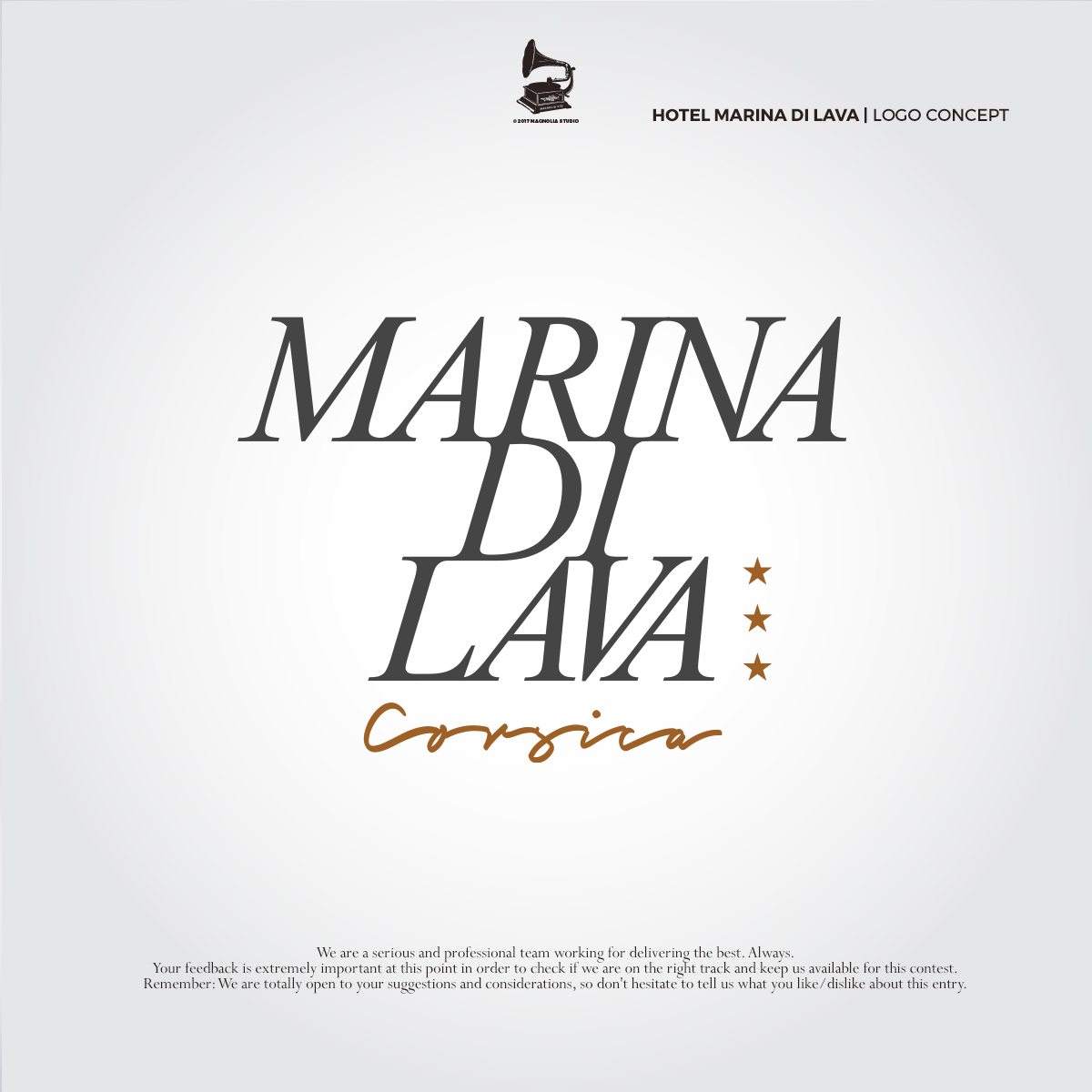Logo Design by Magnolia S for Marina Di Lava | Design #18304977