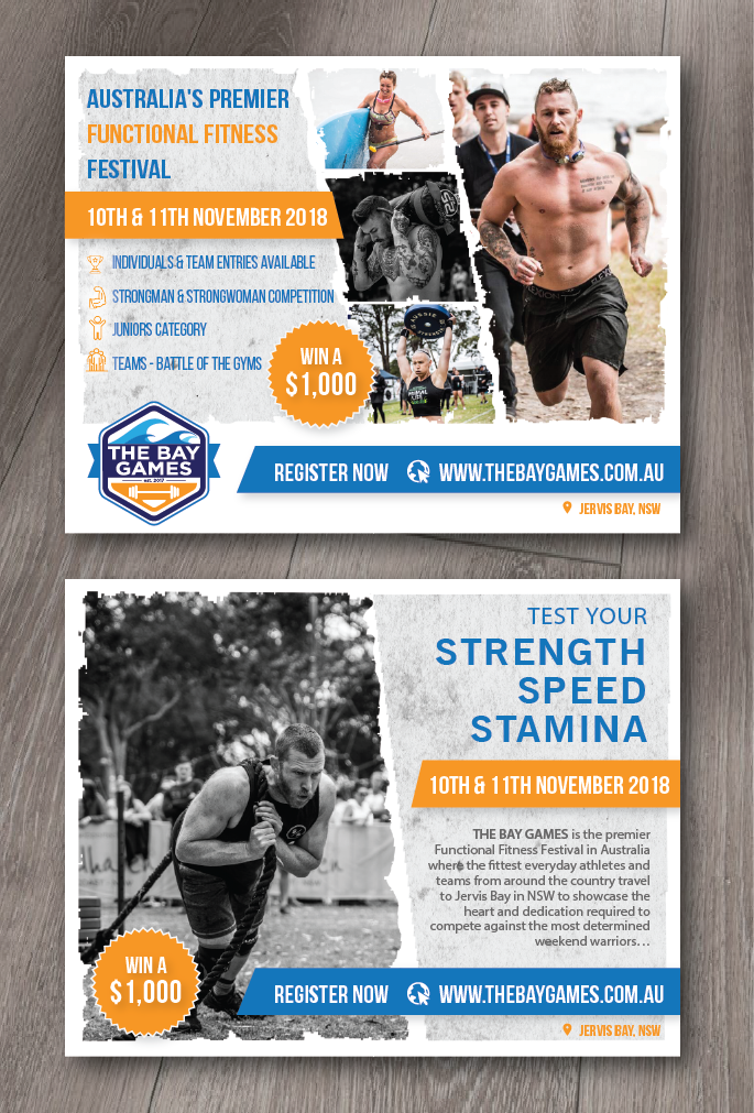 Postcard Design by alex989 for No White Noise | Design #18268676