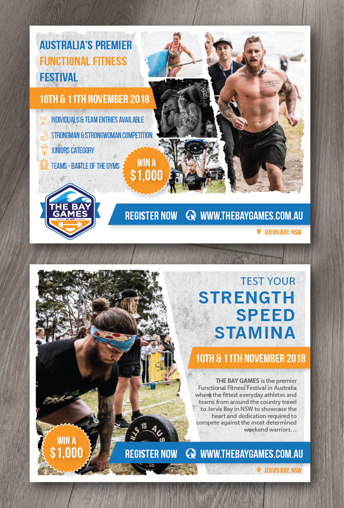 Postcard Design by alex989 for No White Noise | Design #18268677