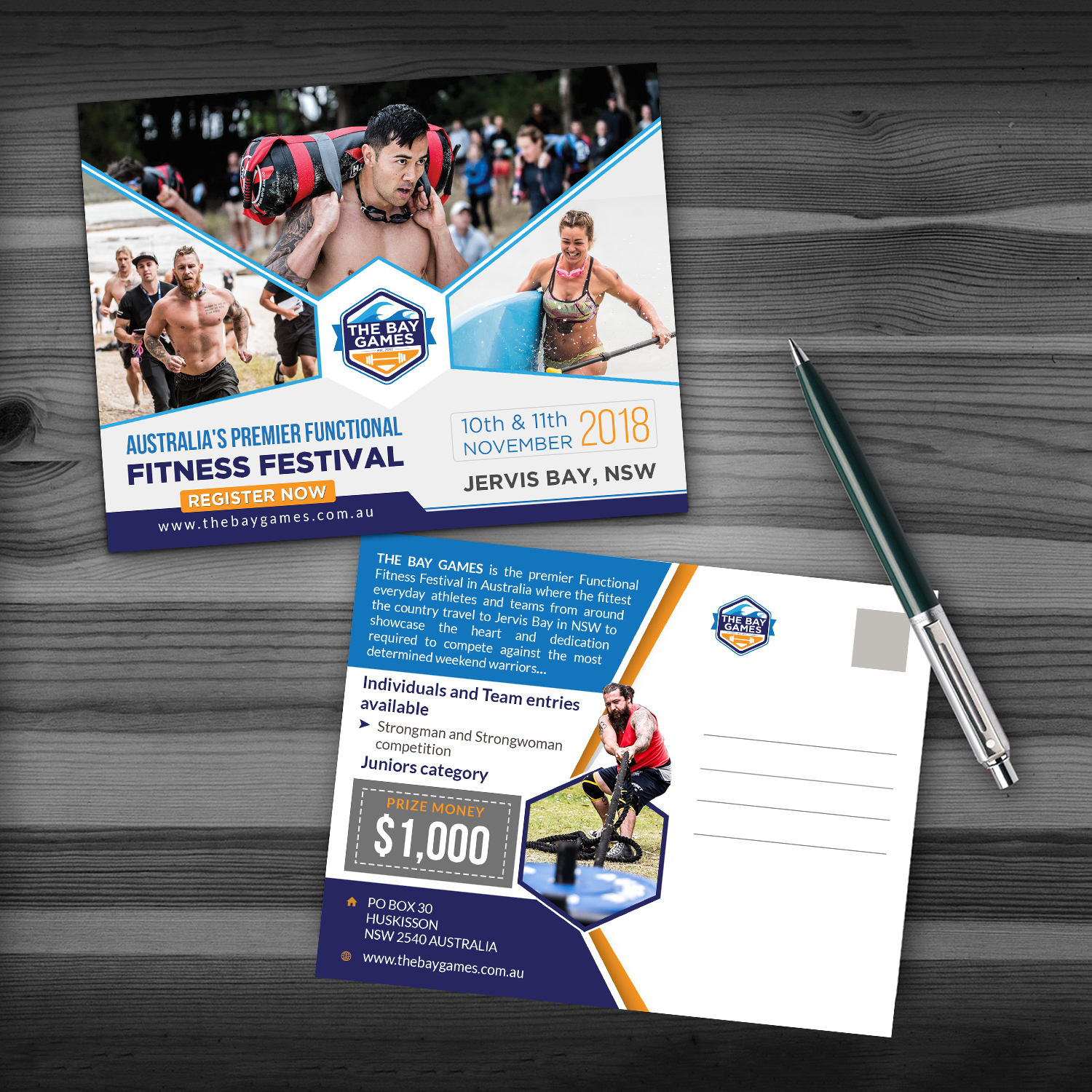 Postcard Design by creative.bugs for No White Noise | Design #18267626