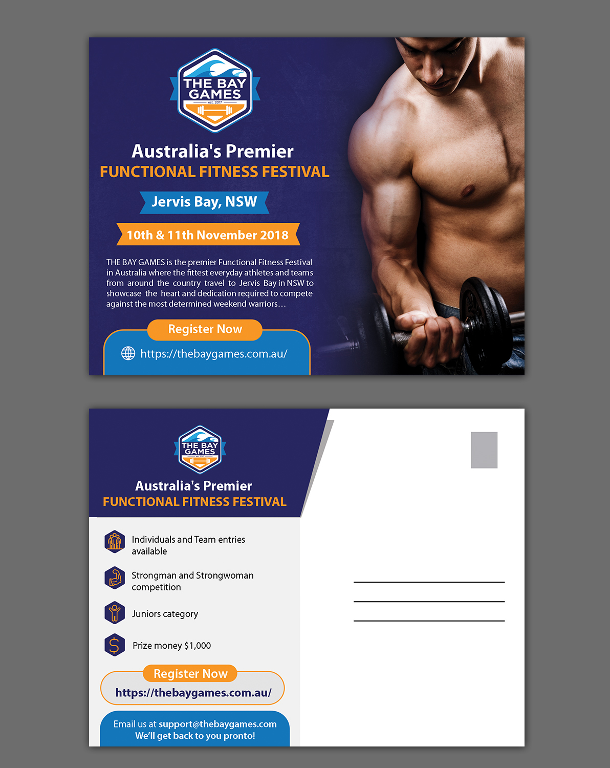 Postcard Design by aspiremedia for No White Noise | Design #18268285