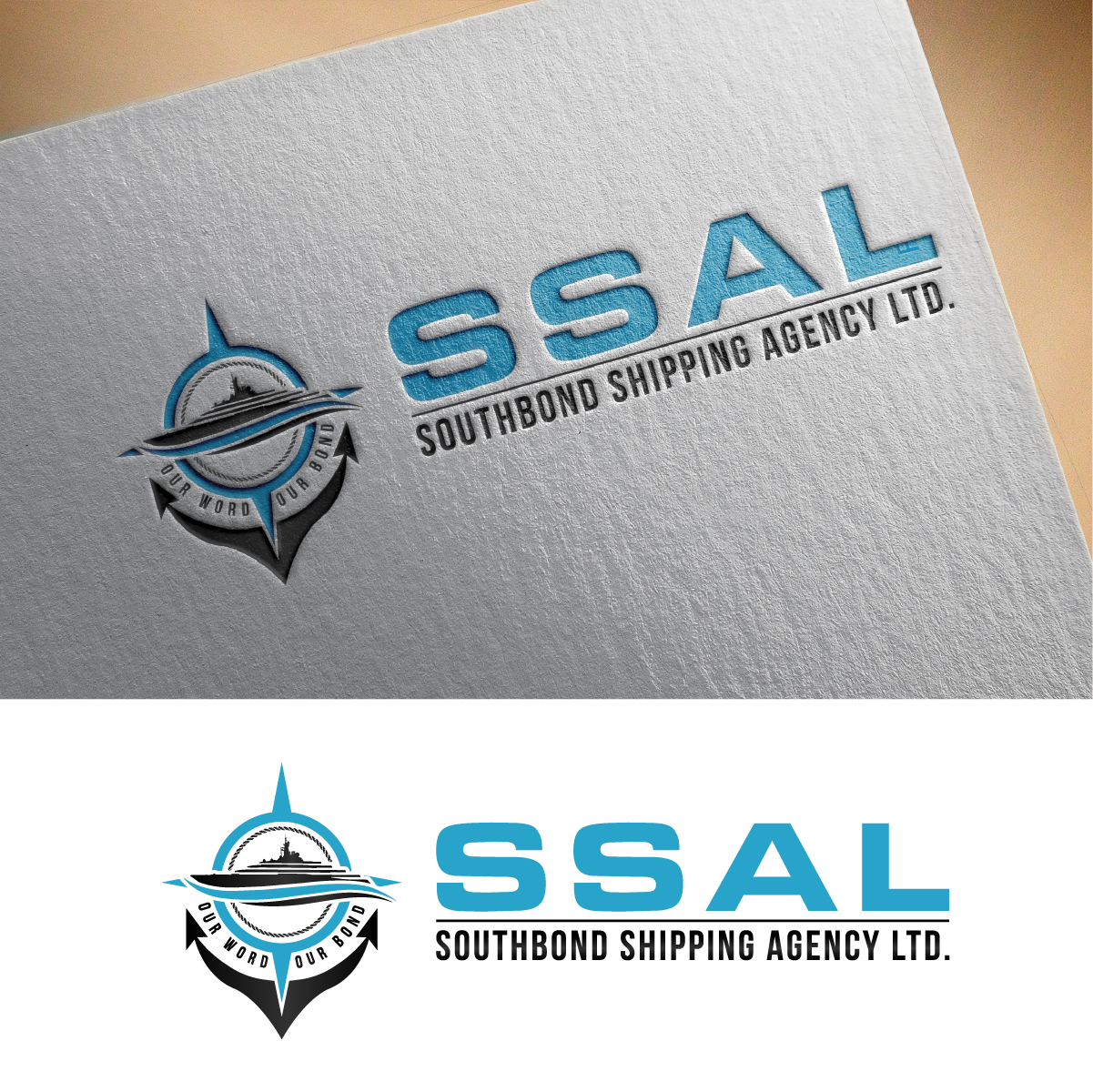 Logo Design by phraimsondesign for Southbond Shipping Agency Ltd | Design #18271377