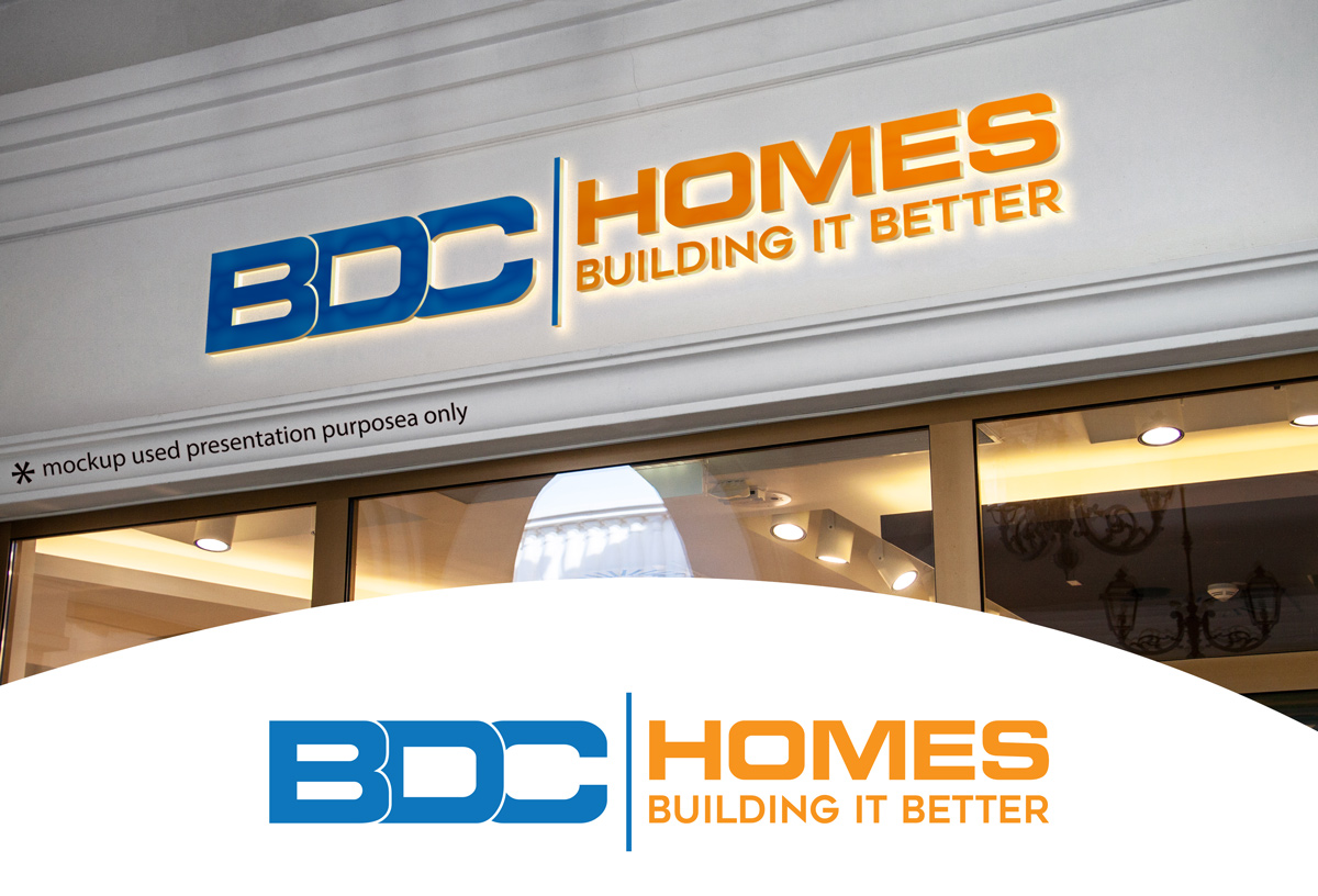 Logo Design by A S design @ for BDC Homes Limited | Design #18288747