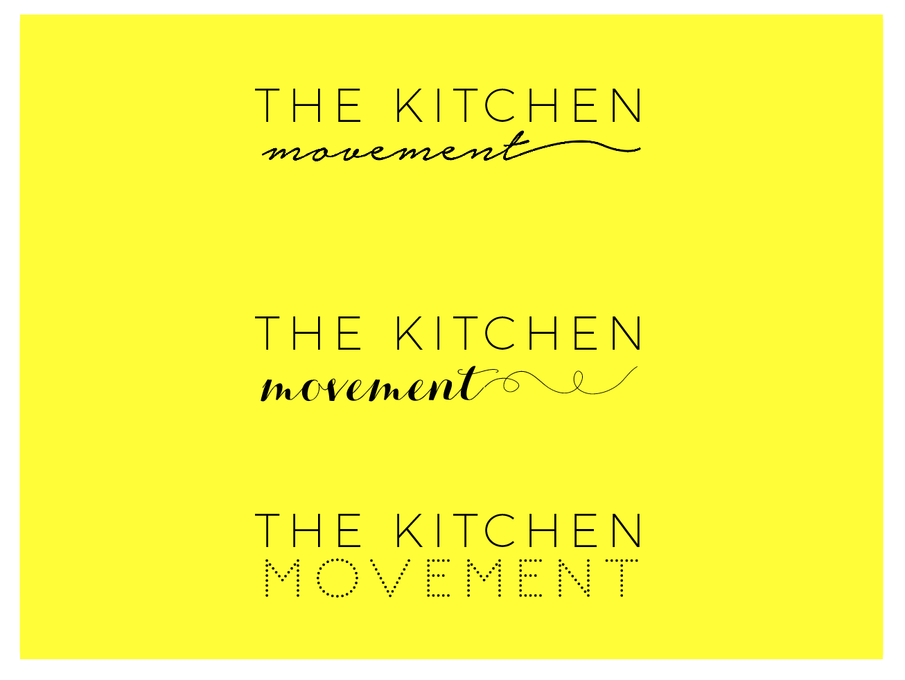 Diseño de Logo por wonderland para The Kitchen Movement | Diseño #18282468
