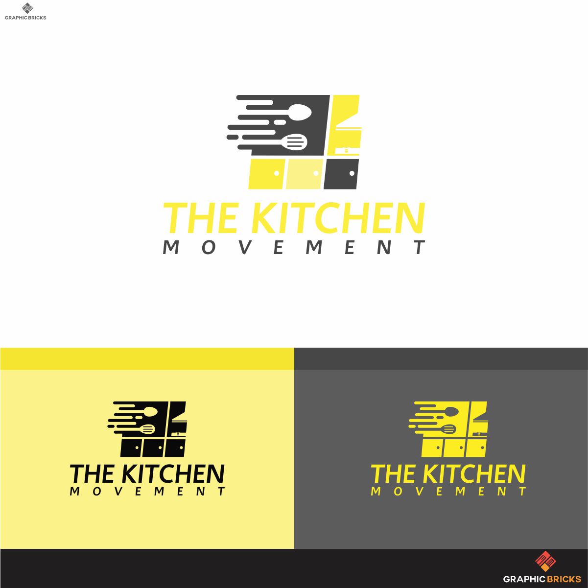 Logo Design by Graphic Bricks for The Kitchen Movement | Design #18273257