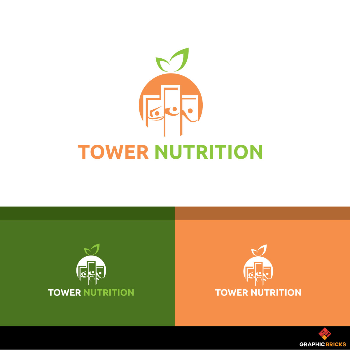 Logo Design by Graphic Bricks for Tower Nutrition | Design #18274101