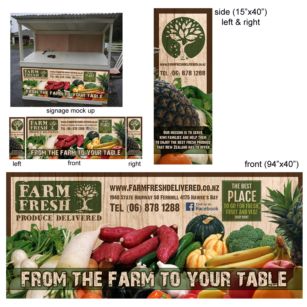 Signage Design by Fitzi610 for this project | Design #2844935