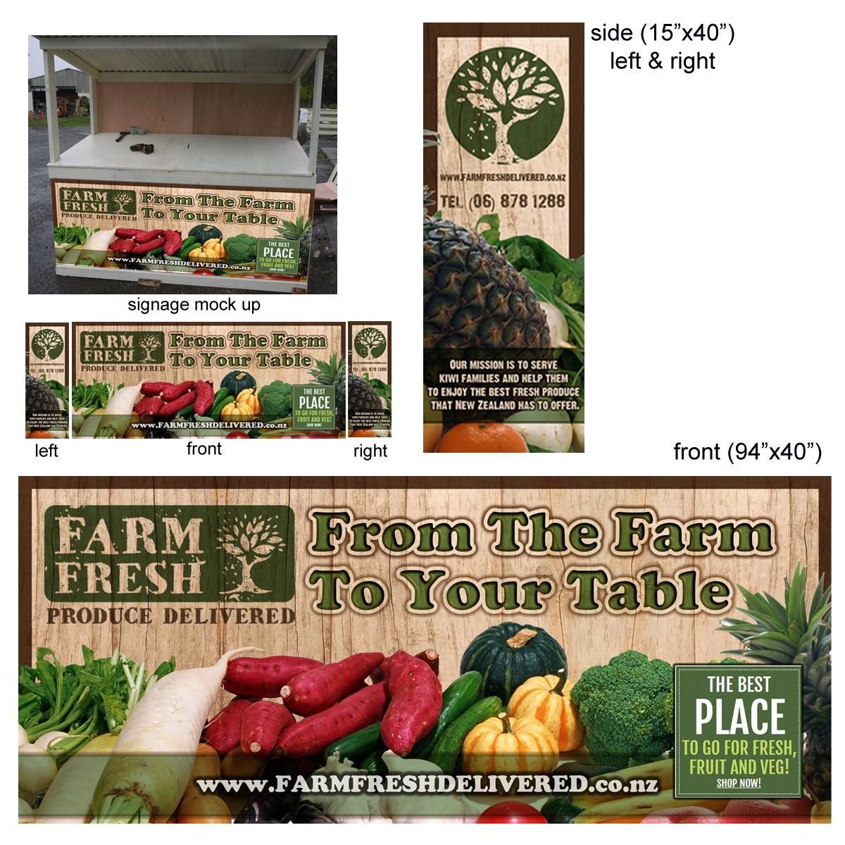Signage Design by Fitzi610 for this project | Design #2848235