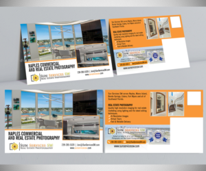 Direct mailing postcard for Real Estate Photography marketing | Postkarten-Design von Designers Hub