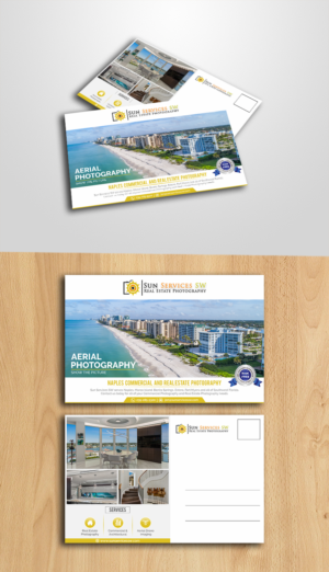Direct mailing postcard for Real Estate Photography marketing | Postkarten-Design von ecorokerz