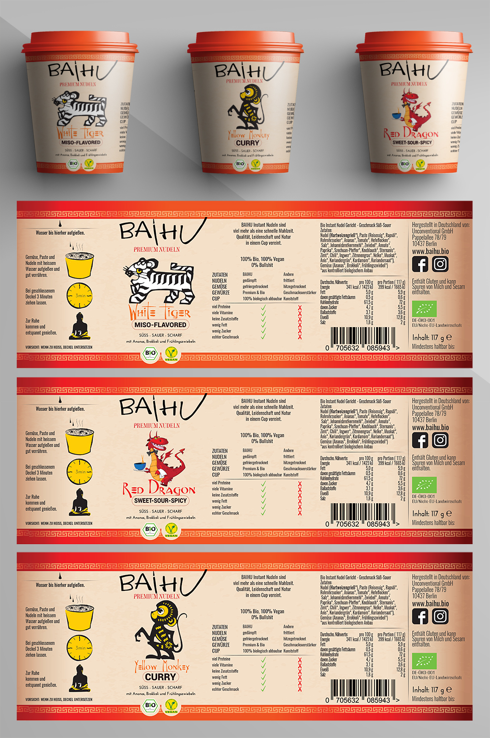 Graphic Design by SAI DESIGNS for WhiteTigerFoods | Design #18323233