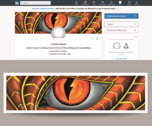 Illustration design needed for a LinkedIn banner | Diseño Con Ilustración por SAI DESIGNS