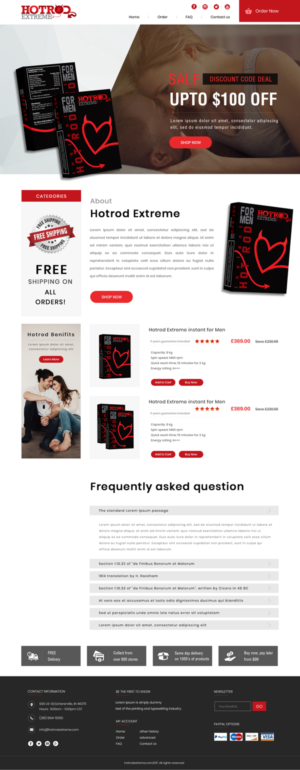 Web Design by Dream Logo Design for this project | Design: #18305637