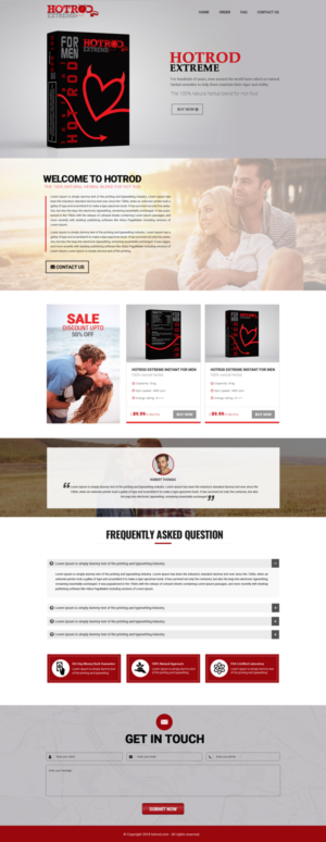 Web Design by Dream Logo Design for this project | Design: #18305639