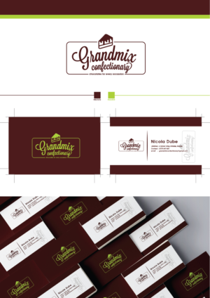 Grandmix Confectionery | Visitenkarten-Design von Xyper_Design