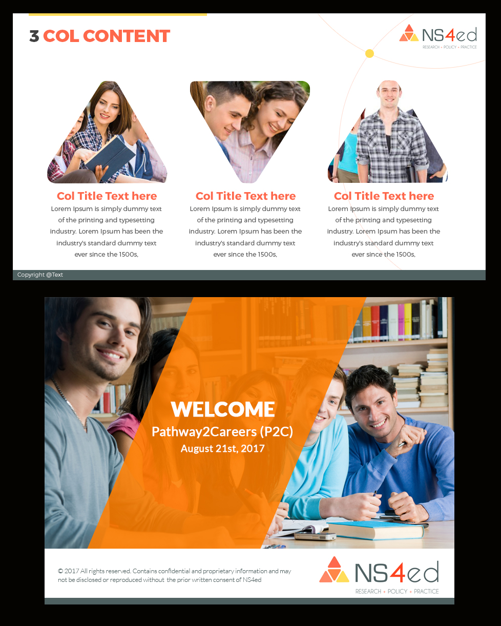 PowerPoint Design by Best Design Hub for NS4ED | Design #18294154