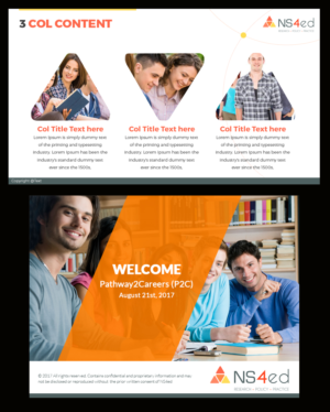 Design de PowerPoint par Best Design Hub pour NS4ED | Design : #18294154