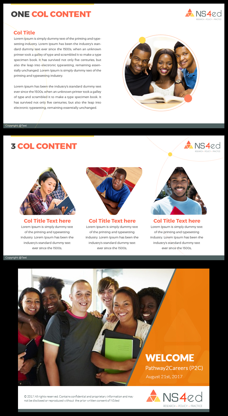 PowerPoint Design by Best Design Hub for NS4ED | Design #18295318