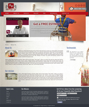 Web Design by vinita for Maverick Web Video | Design: #2842330
