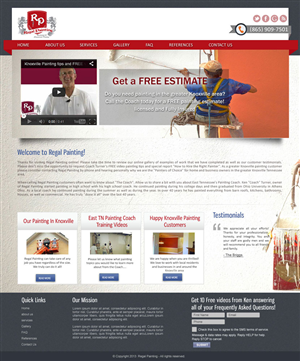 Web Design by vinita for Maverick Web Video | Design: #2842332