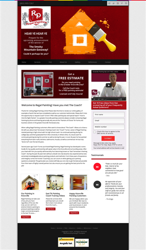 Web Design by  Artman for Maverick Web Video | Design: #2841824
