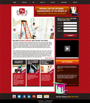 Web Design by Bright Star for Maverick Web Video | Design: #2841188