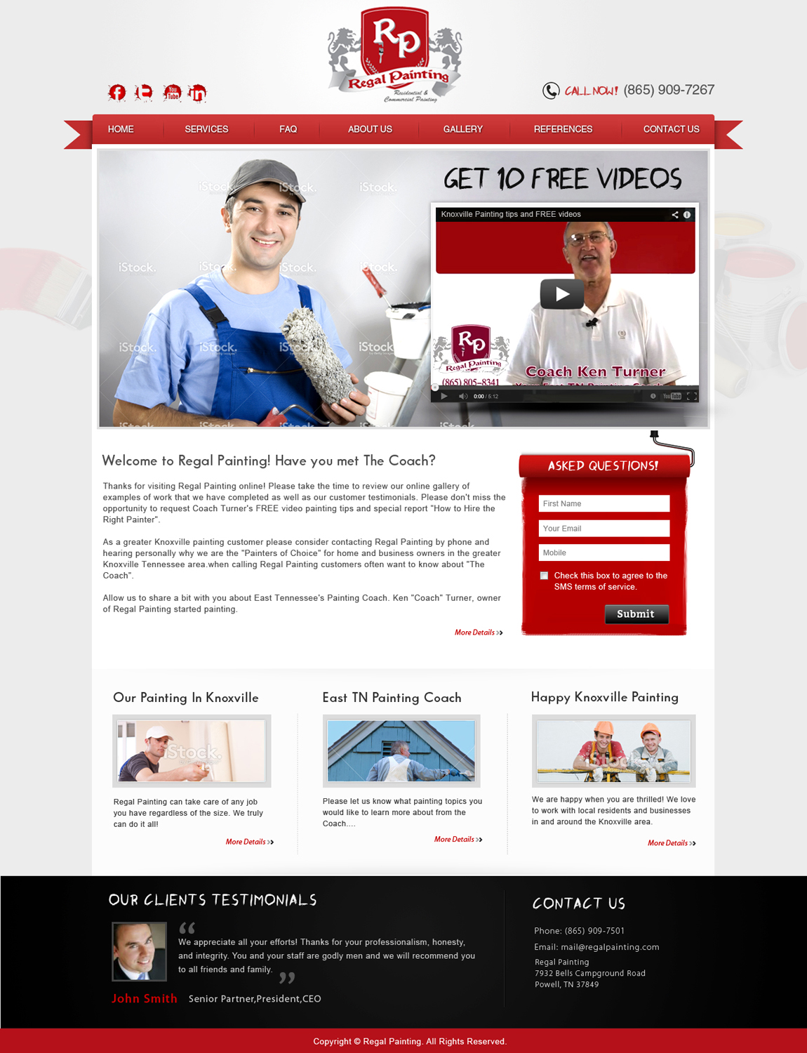 Web Design by Creative X Designs for Maverick Web Video | Design #2840297