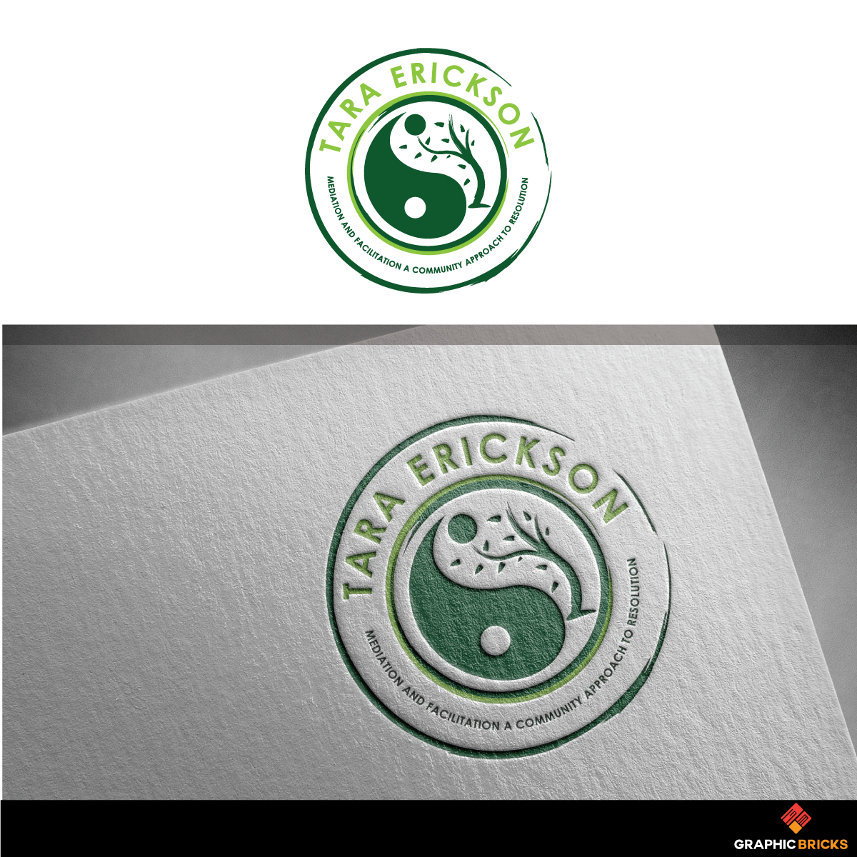 Logo Design by Graphic Bricks for Tara Erickson Mediation and Facilitation | Design #18398598