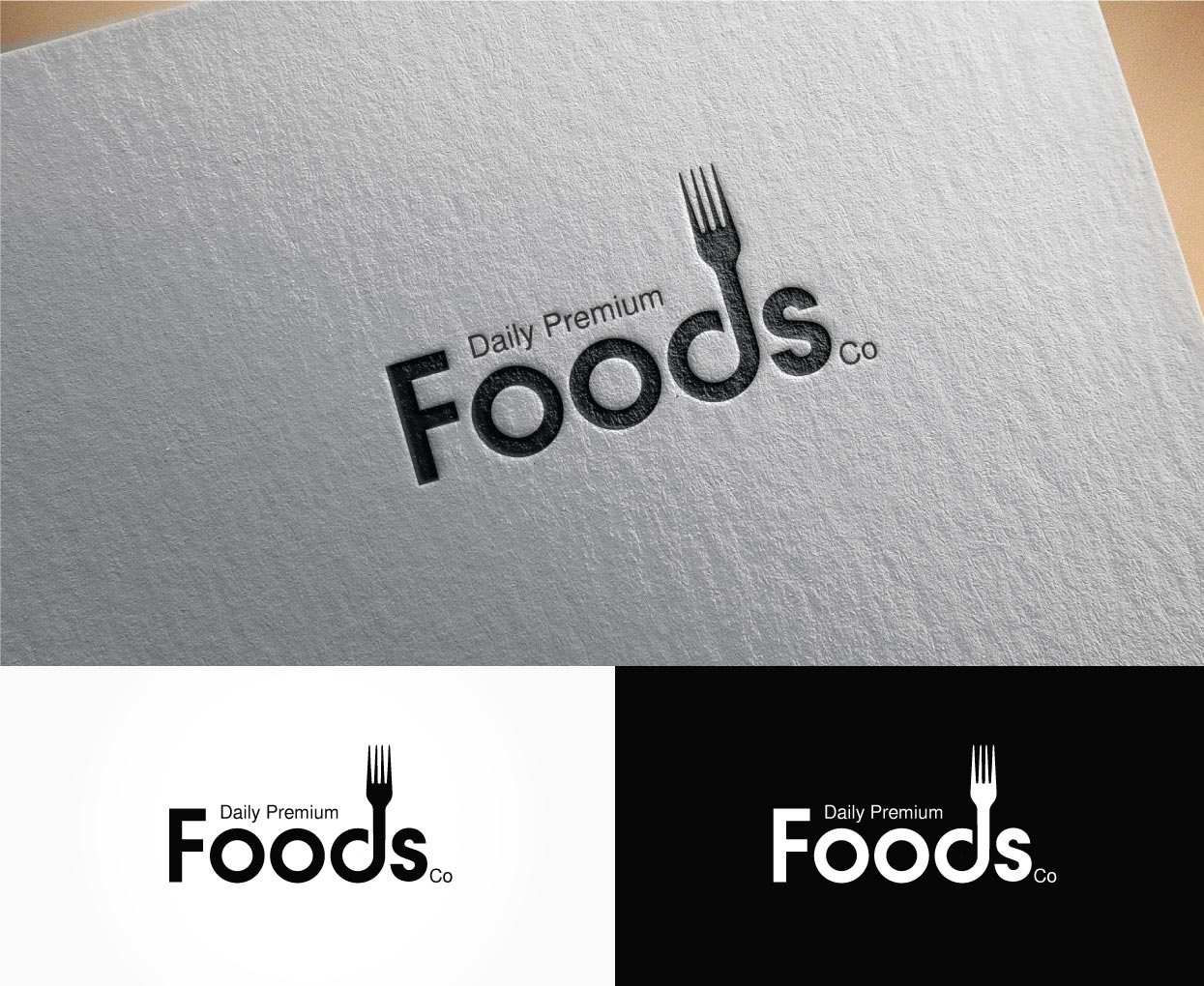 Logo Design by Shigh5 for DAILY PREMIUM FOODS CO. | Design #18274260