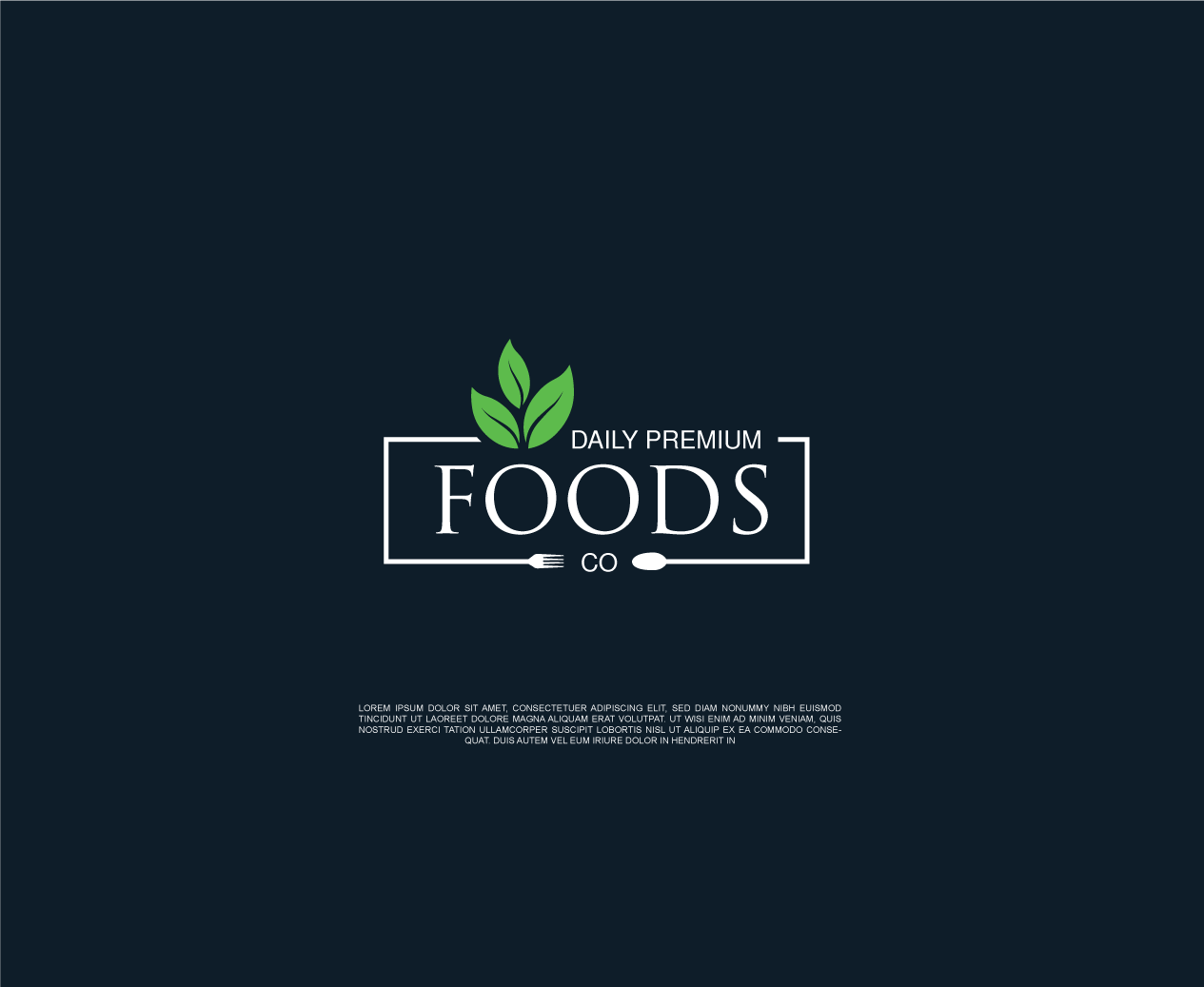 Logo Design by Shigh5 for DAILY PREMIUM FOODS CO. | Design #18274576