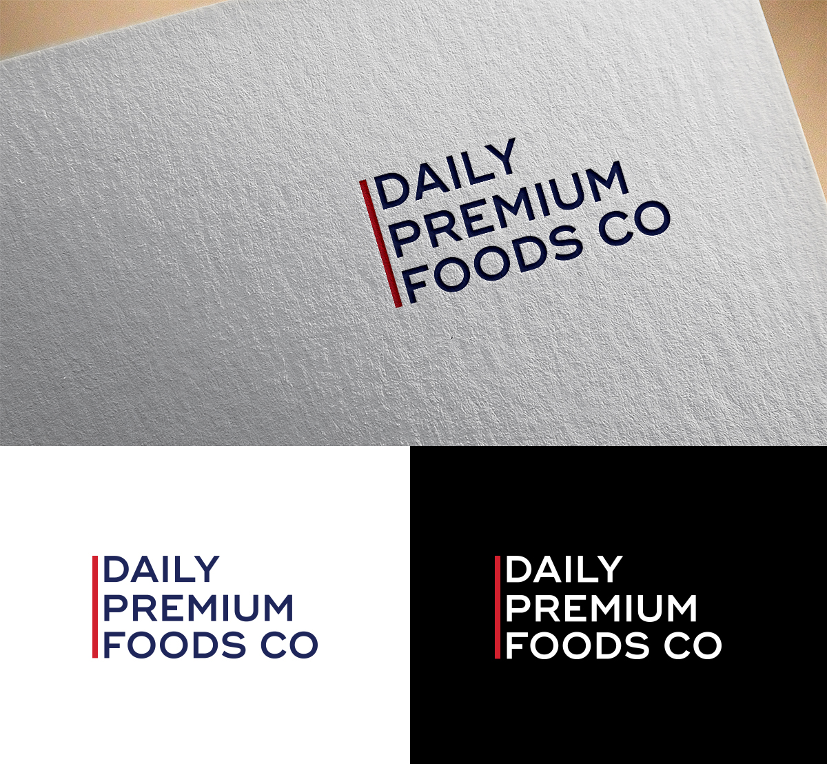 Logo Design by PointGrfx for DAILY PREMIUM FOODS CO. | Design #18274094