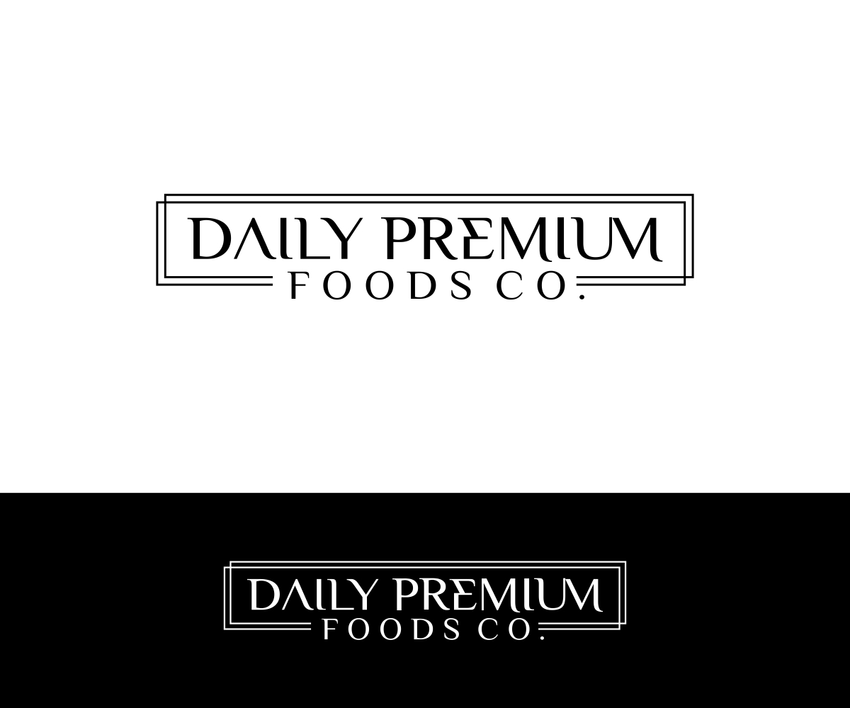 Logo-Design von Liyana für DAILY PREMIUM FOODS CO. | Design #18279652