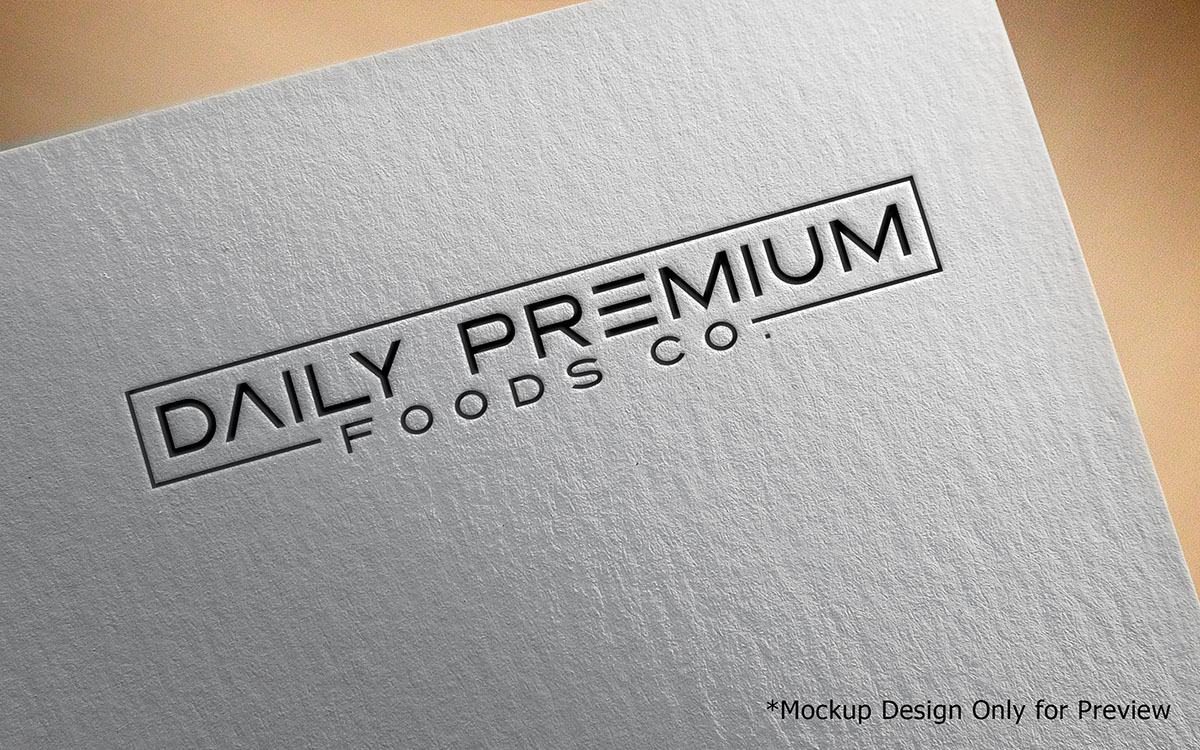 Logo-Design von Liyana für DAILY PREMIUM FOODS CO. | Design #18279742