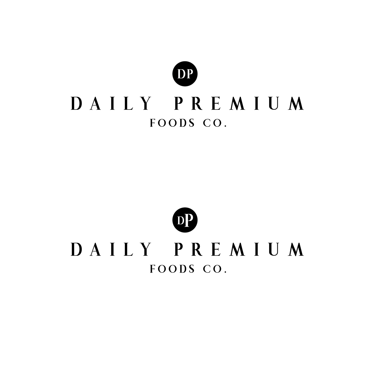 Logo Design by Jamie Fynn for DAILY PREMIUM FOODS CO. | Design #18273728